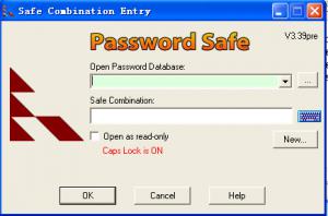 Password Safe v3.39 Pre