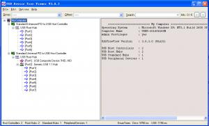豸鿴 USB Device Tree Viewer v3.0.3