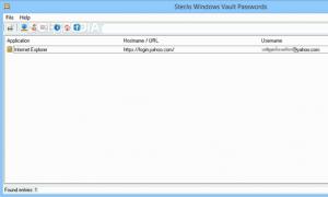 |SterJo Windows Vault Passwords v1.2 Ѱ