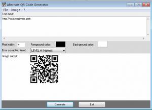 Alternate QR Code Generator 1.72 ɫ_QRά