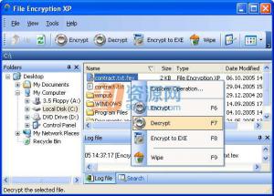 |File Encryption XP v1.7.285