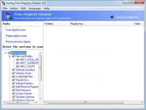 ע|Eusing Free Registry Cleaner v4.0 