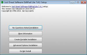 ı༭|JGsoft EditPad Lite v7.5.0