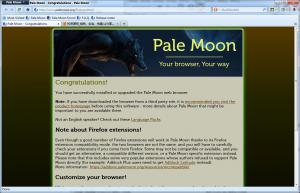 Pale Moon v27.0.0 Beta3 32λ
