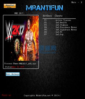 WWE2K17޸ MrAntiFun